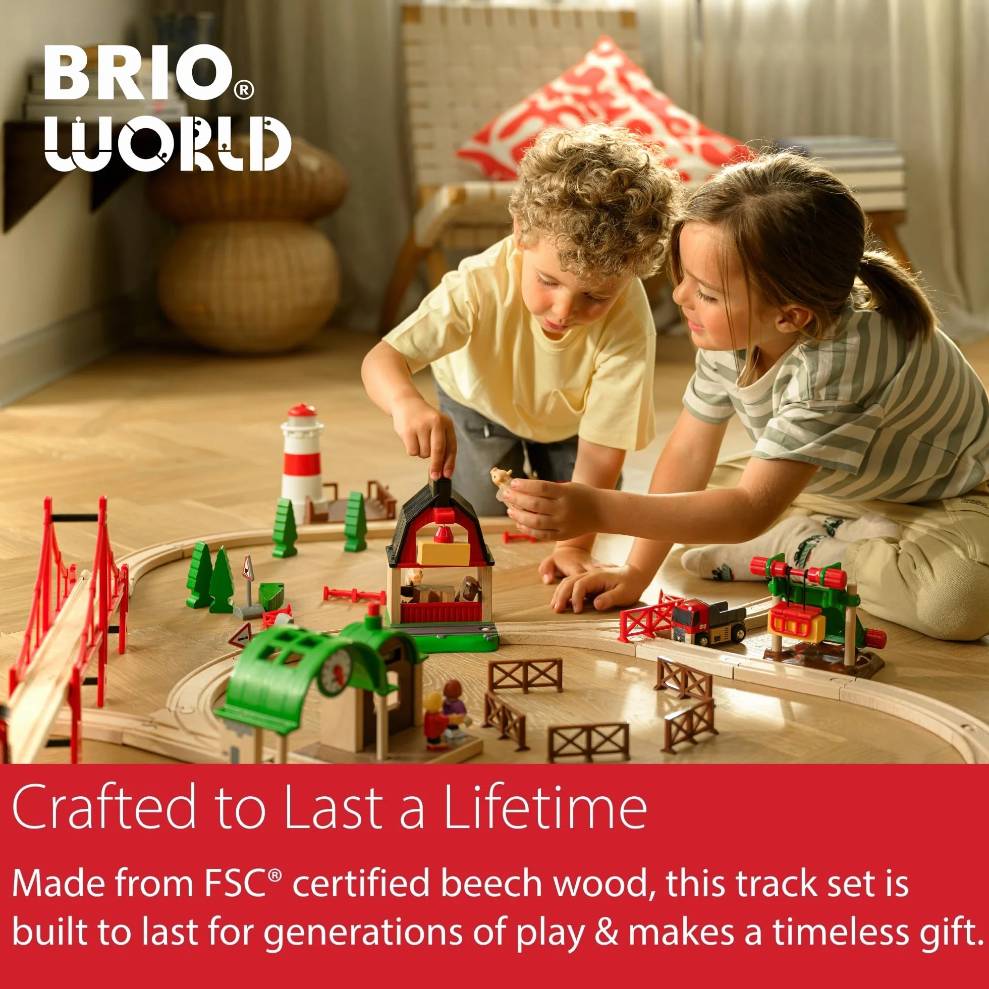 BRIO Puente Colgante Doble 33683