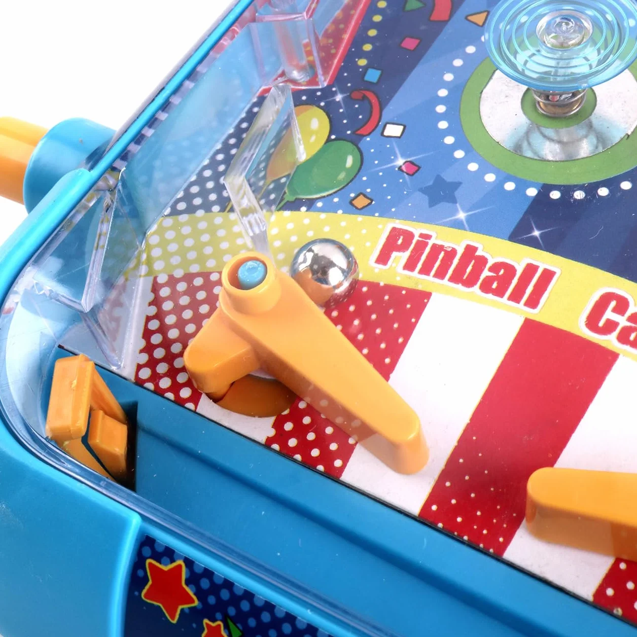 TACHAN Pinball Efecto luz y Sonidos con Marcador Digital Juguete para niños 35x5x21 cm