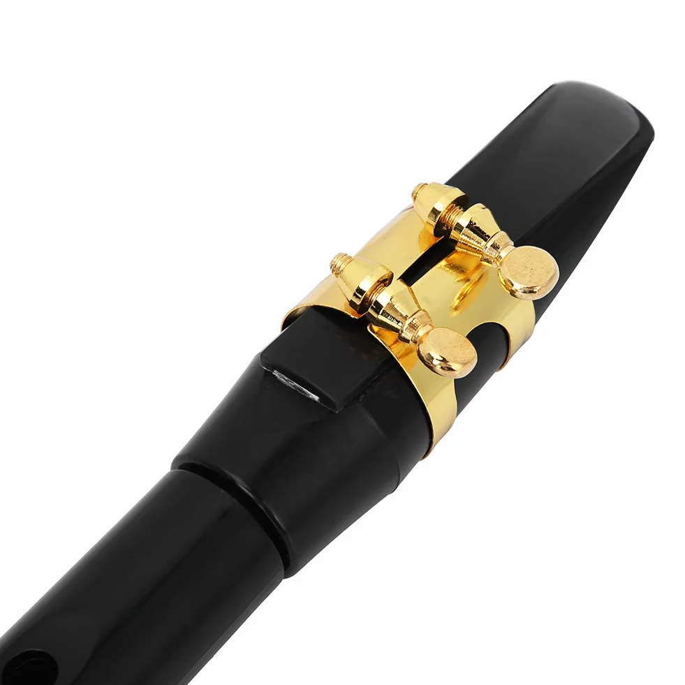Mini Saxofón de Bolsillo Bb Tune Portátil con Bolsa de Almacenamiento para Músicos Principiantes