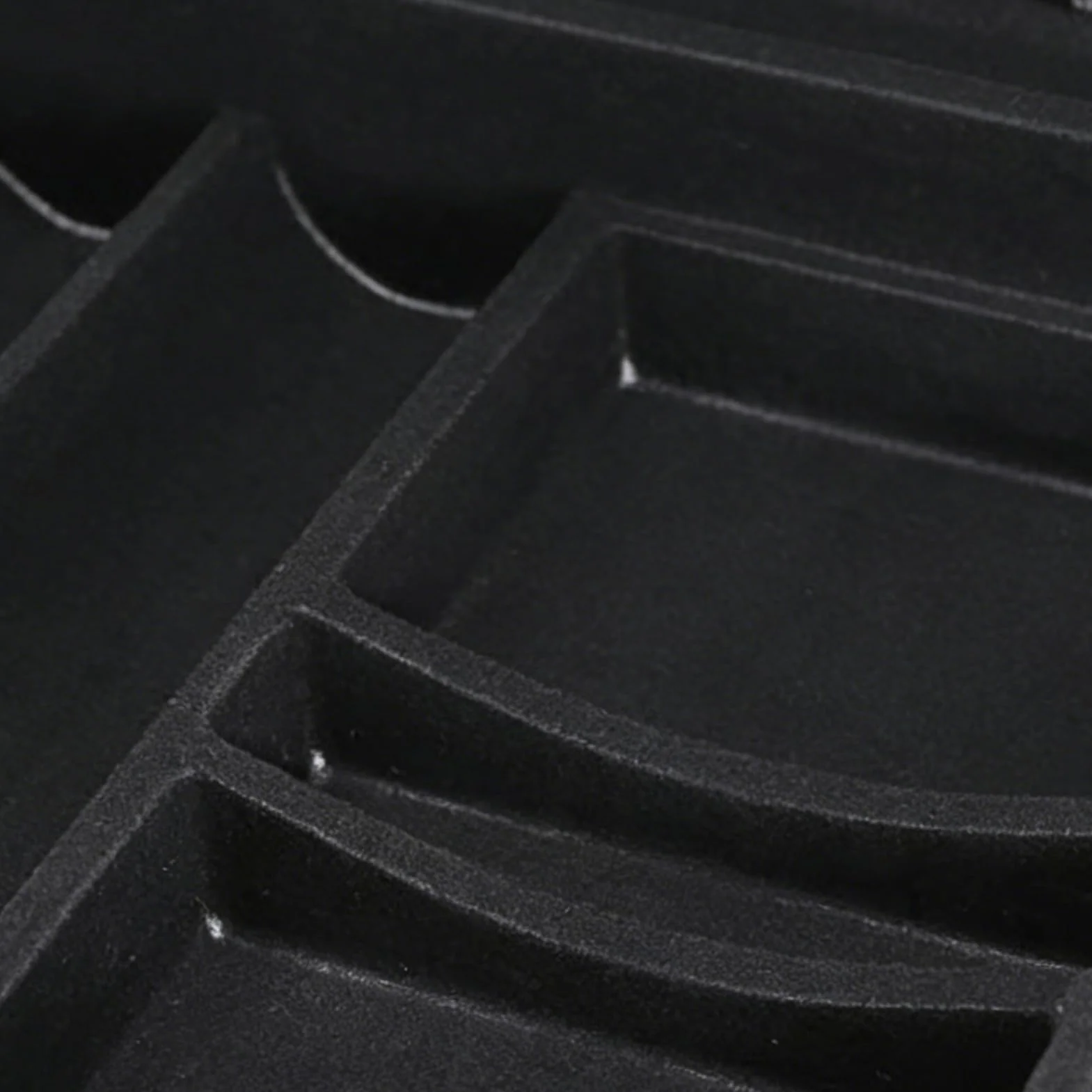 Estuche Vacío para Fichas de Póker 300 Piezas Aleación de Aluminio Negro Mate