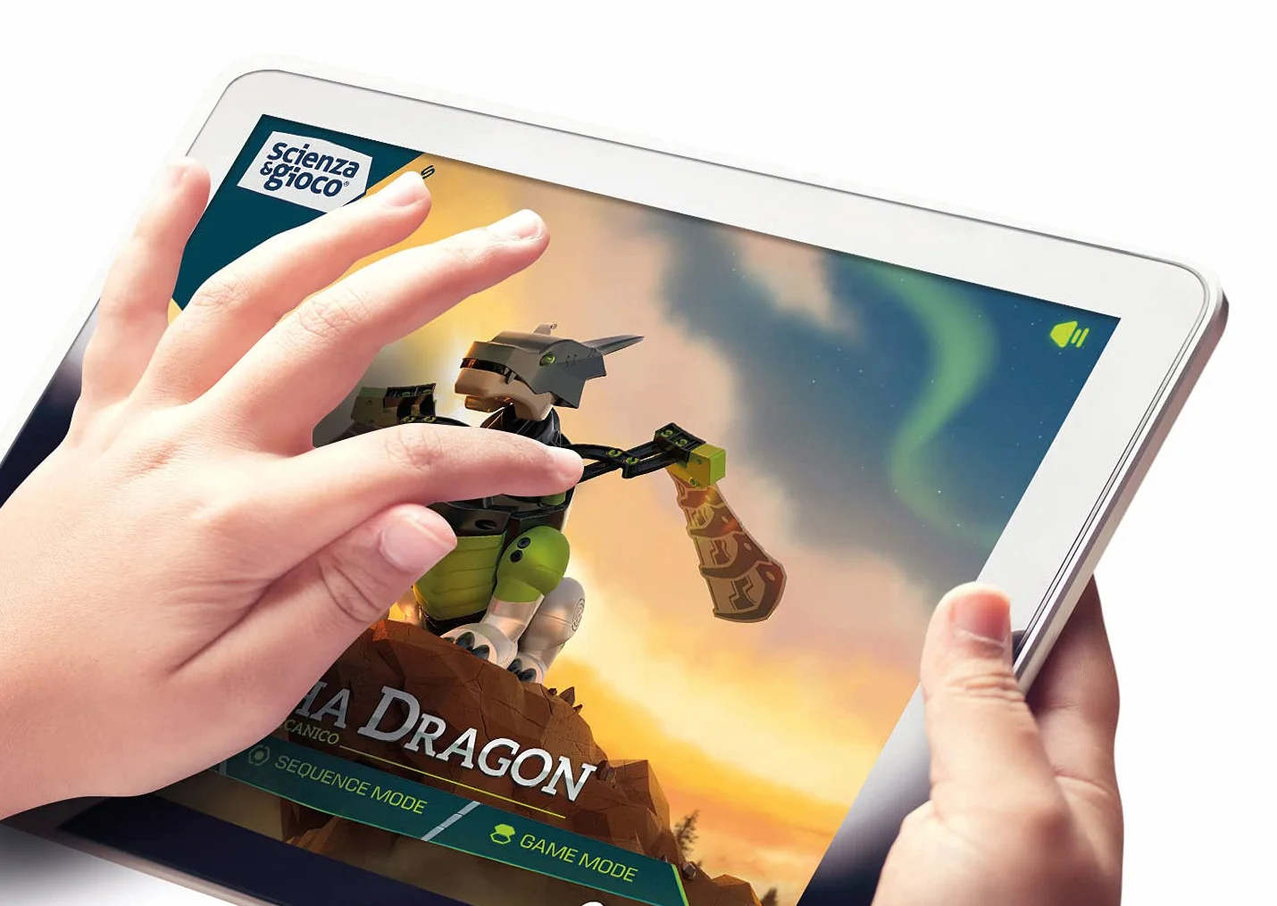 Clementoni Mega Dragon Robot para Montar Stem con App 8 años Multicolor